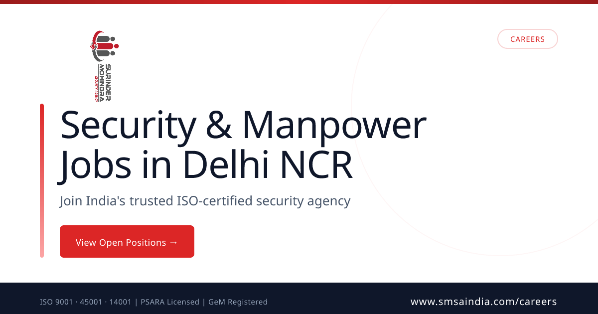 Careers at SM Security Agency